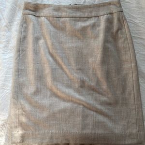 Banana Republic Tan Suit Skirt size 2